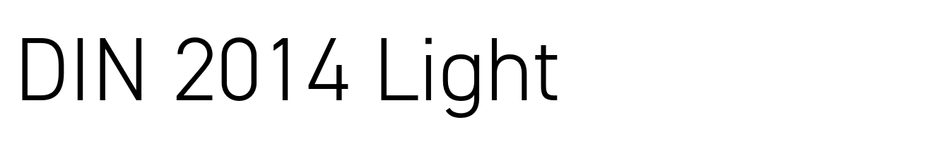 DIN 2014 Light